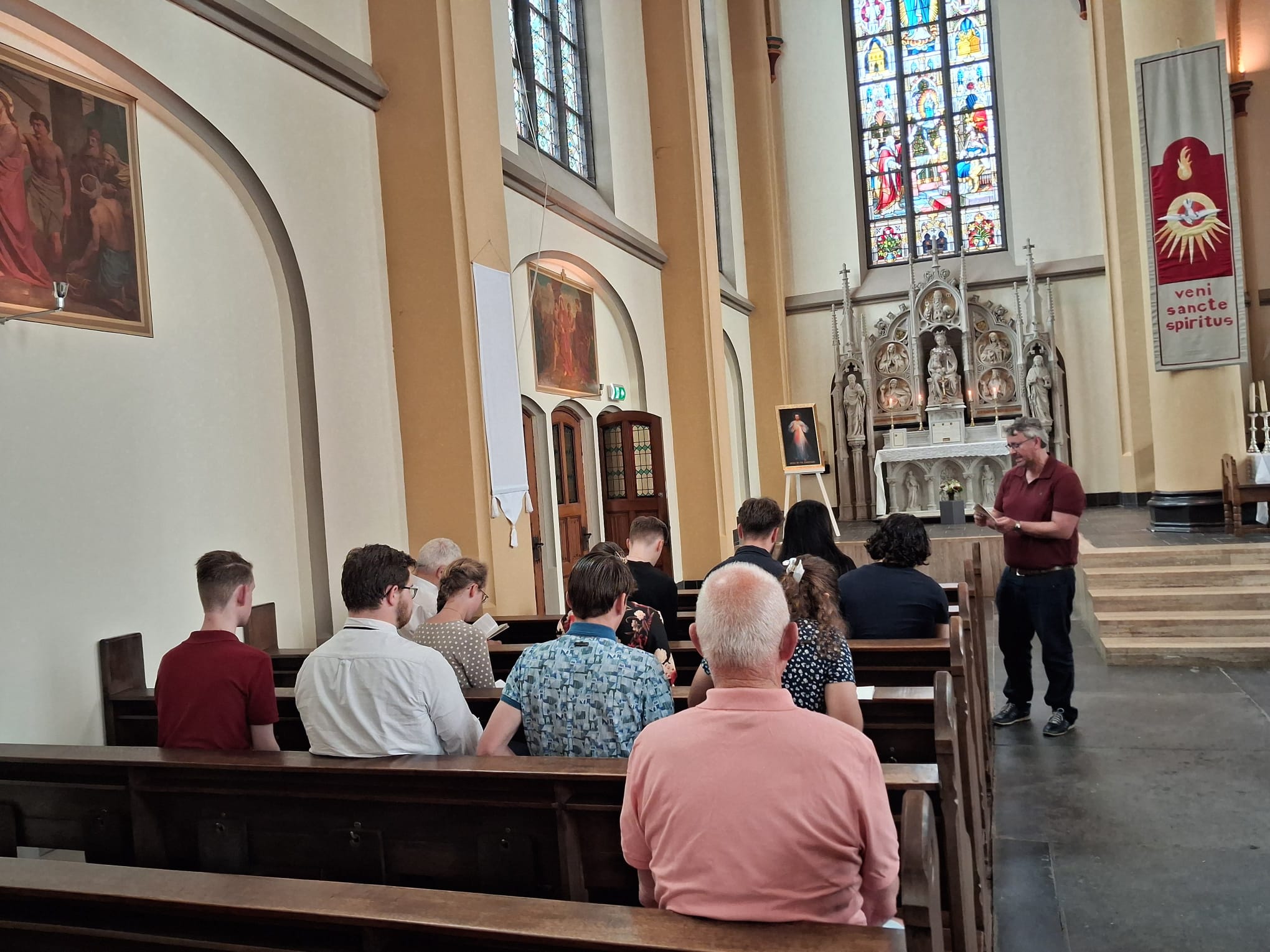 Gebed in de kerk